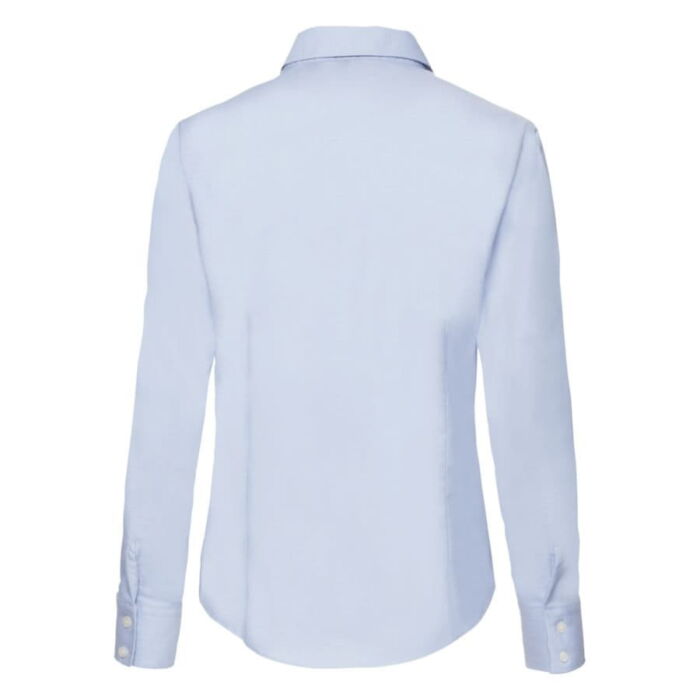 Рубашка женская LONG SLEEVE OXFORD SHIRT LADY-FIT 135, светло-голубой