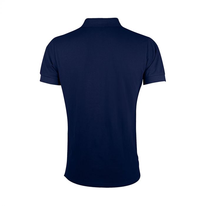 Рубашка поло мужская PORTLAND MEN 200, темно-синий, серый