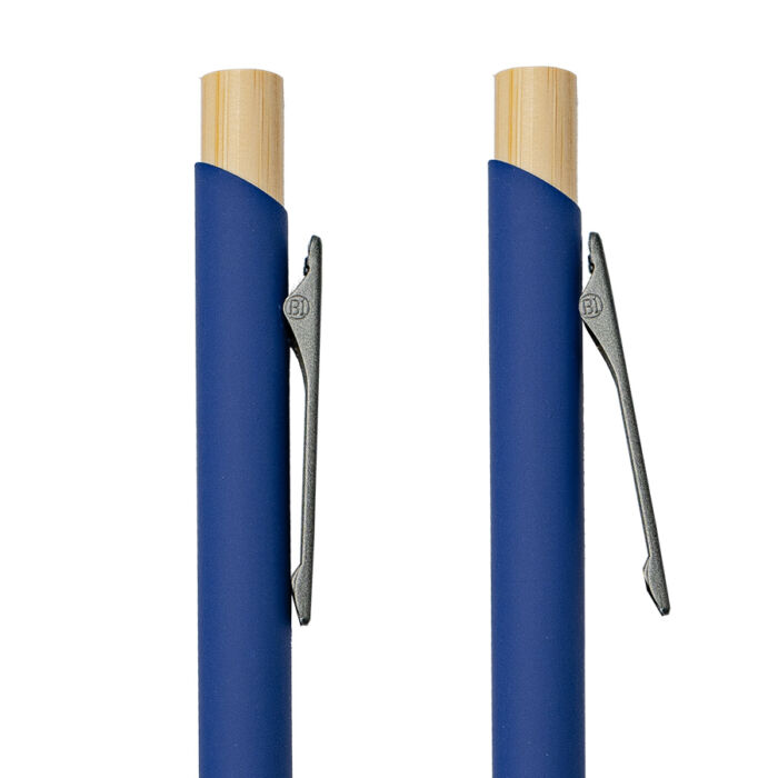 Ручка шариковая FRESCO, синий, серый
