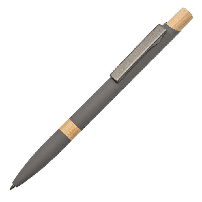 Ручка шариковая FRESCO серый/темно-серый, серый, темно-серый