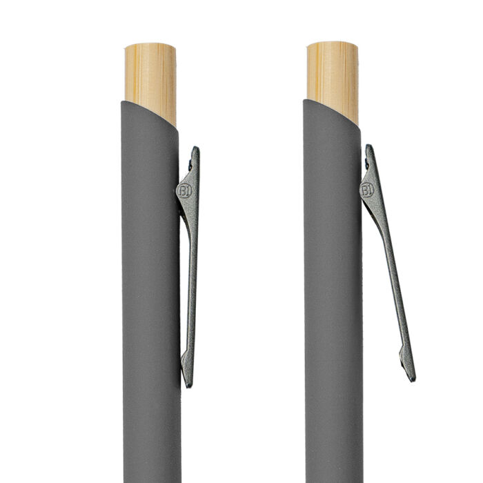 Ручка шариковая FRESCO серый/темно-серый, серый, темно-серый