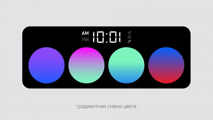 Беспроводное ЗУ с часами-будильником Rombica Timebox 1