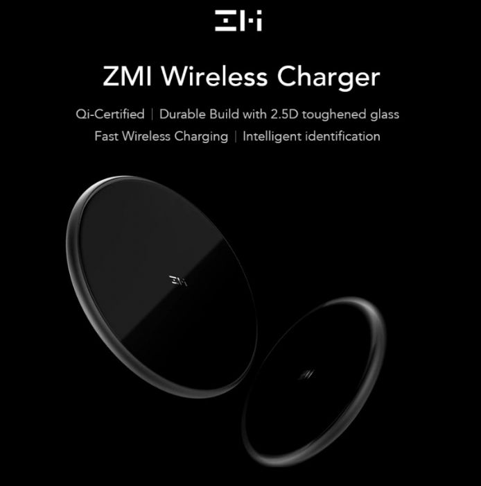 Беспроводное ЗУ ZMI Wireless Charger WTX10, розовый