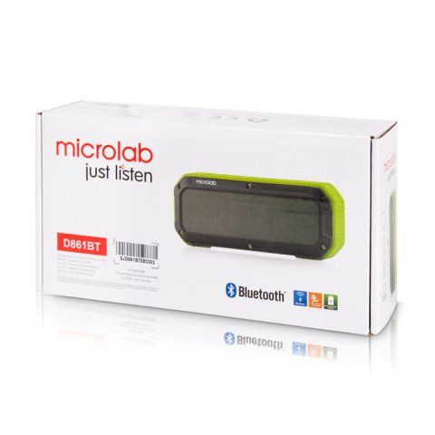 Портативная колонка MICROLAB D861BT, черный