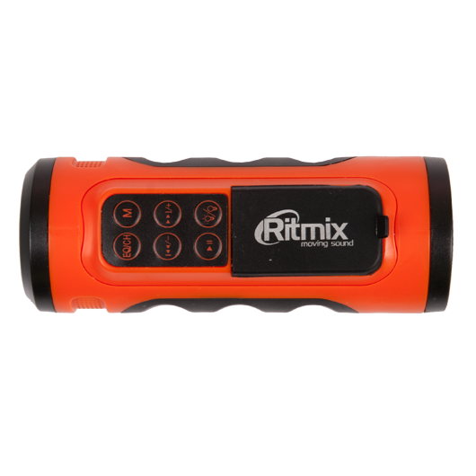 Портативная колонка RITMIX SP-520BC, оранжевый