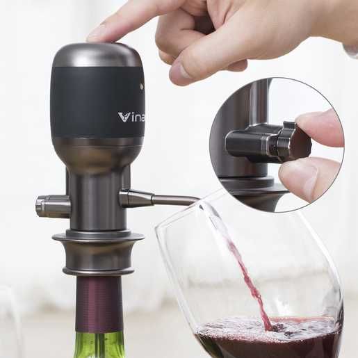 Электрический аэратор для вина Vinaera Pro Adjustable Electric Wine Aerator
