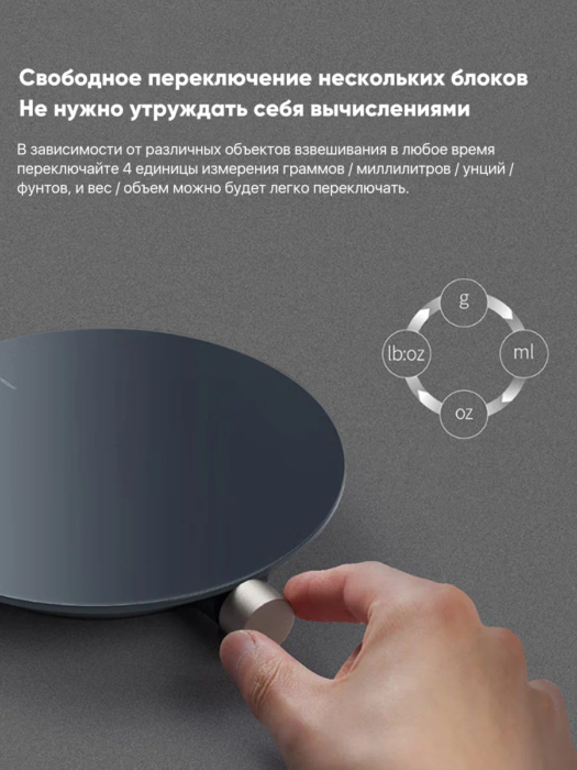 Кухонные весы HOTO Smart Kitchen Scale