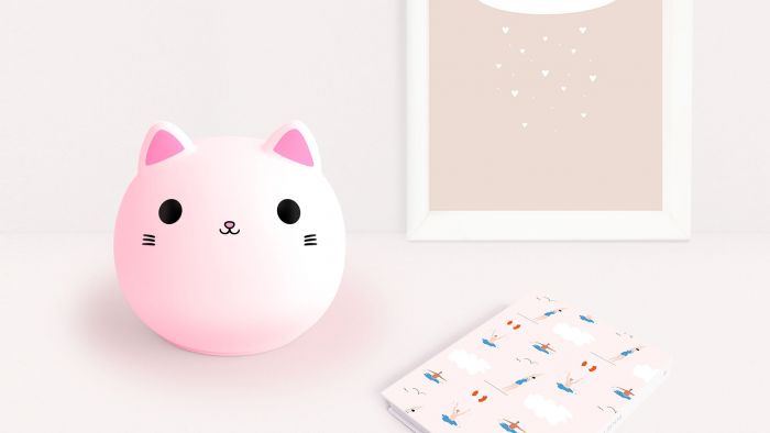 Силиконовый ночник Rombica LED Kitty