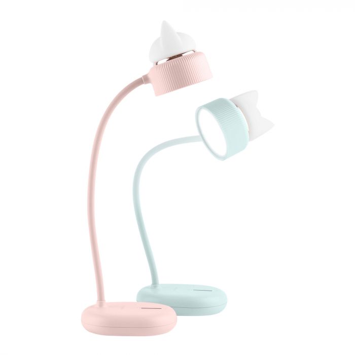 Настольный светильник Rombica LED Meow, розовый