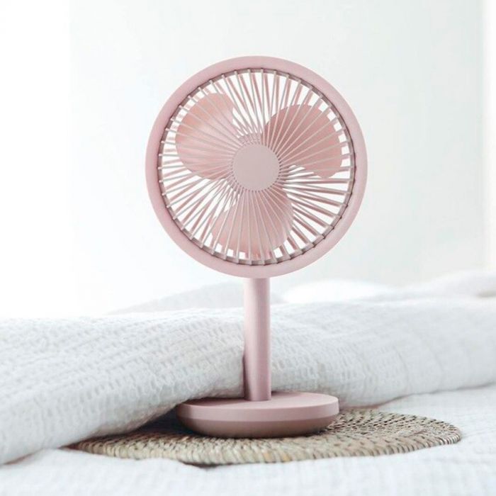 Настольный портативный вентилятор Solove F5 Fan, розовый