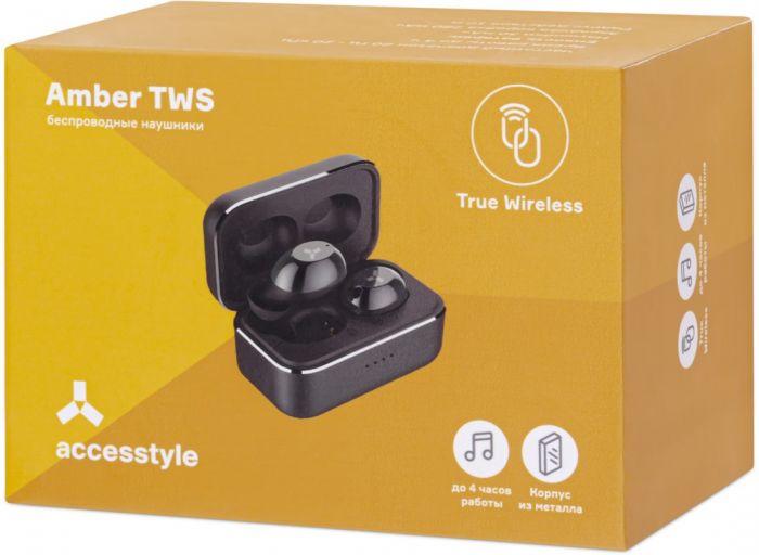 Наушники True Wireless Accesstyle Amber TWS