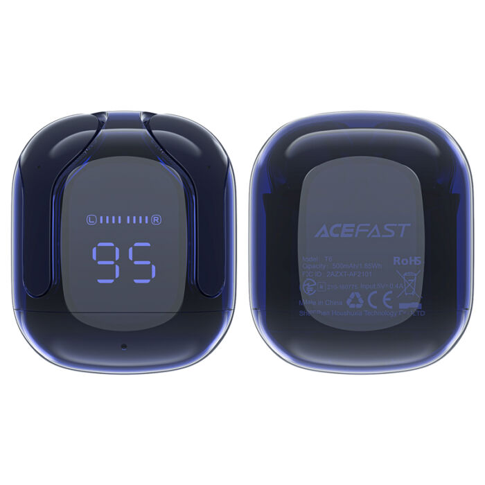 Наушники True Wireless ACEFAST T6 ENC, голубой