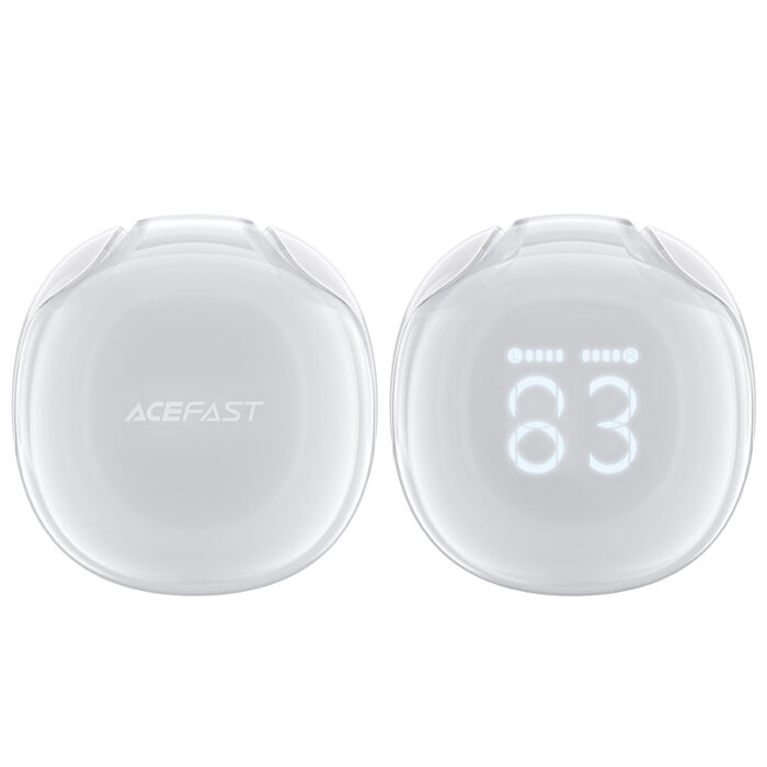 Наушники True Wireless ACEFAST T9 Crystal color (Air), белый