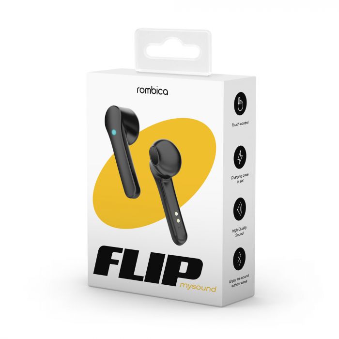 Наушники True Wireless Rombica Mysound Flip, черный