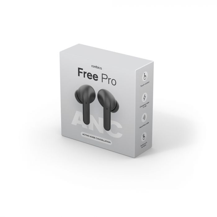 Наушники True Wireless Rombica Mysound Free Pro, черный