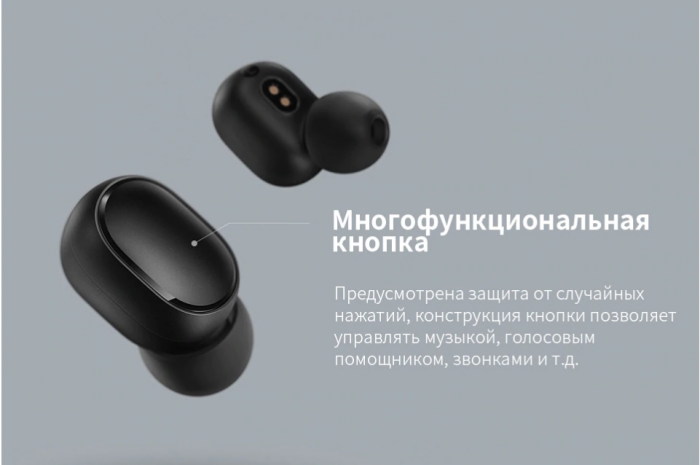 Наушники True Wireless Xiaomi Mi Earbuds Basic 2
