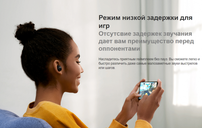 Наушники True Wireless Redmi Buds 3 lite, черный