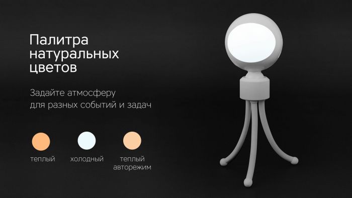 Ночник Rombica LED Robo