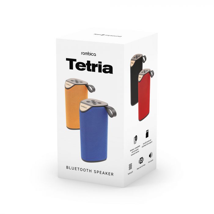 Портативная колонка Rombica Mysound Tetria TWS, серый