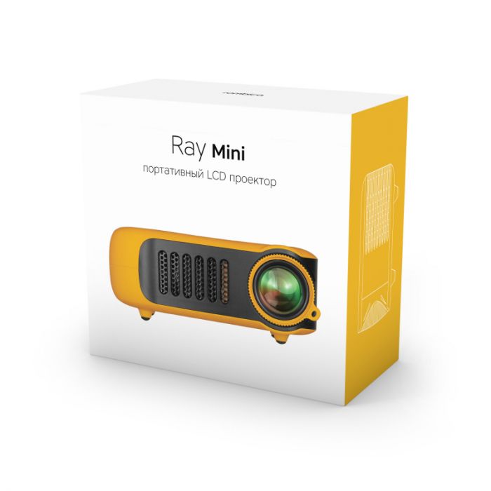 Портативный проектор Rombica Ray Mini, черный