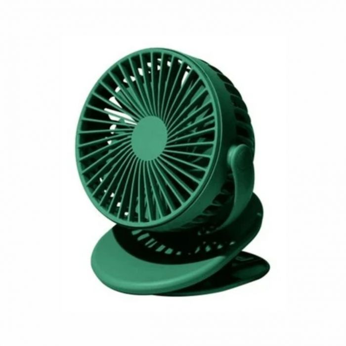 Портативный вентилятор на клипсе Solove F3, зеленый