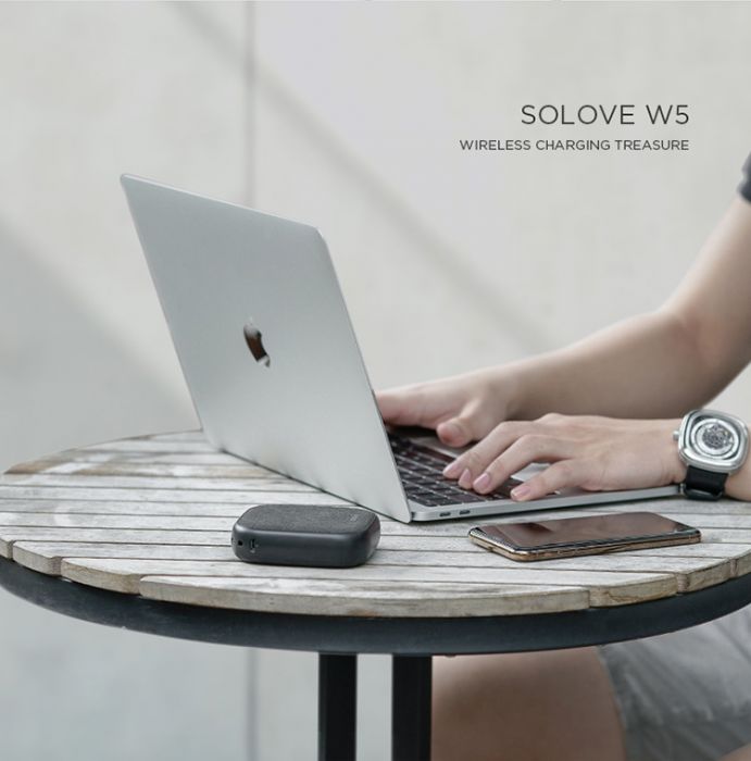 ПЗУ Solove W5 Wireless Charger, черный