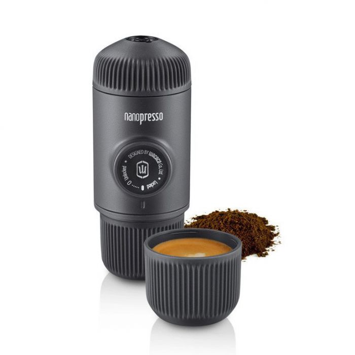 Ручная мини-кофемашина WACACO Nanopresso, желтый