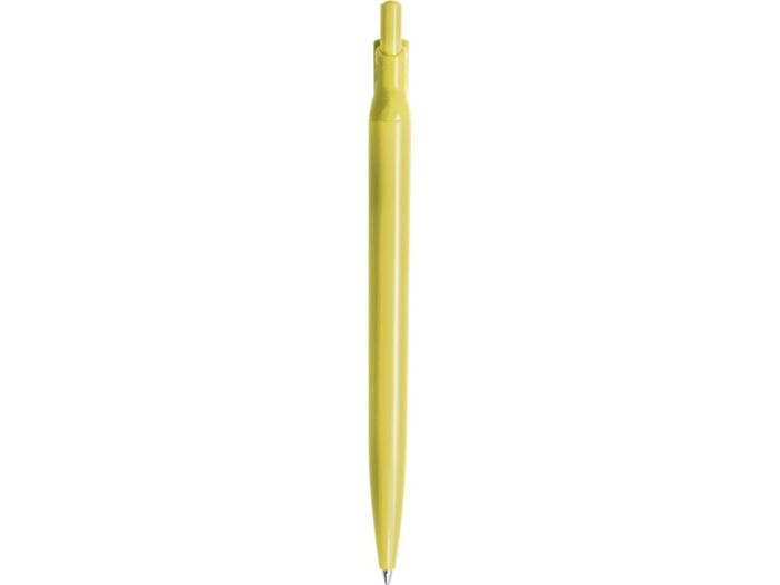 Шариковая ручка Alessio из переработанного ПЭТ, средне-зеленый, черные чернила