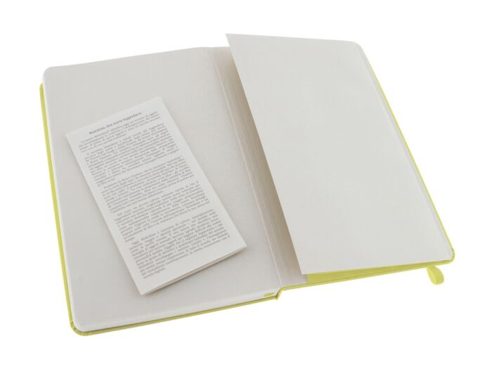 Записная книжка Moleskine Classic (в линейку) в твердой обложке, Large (13х21см), цитрусовый