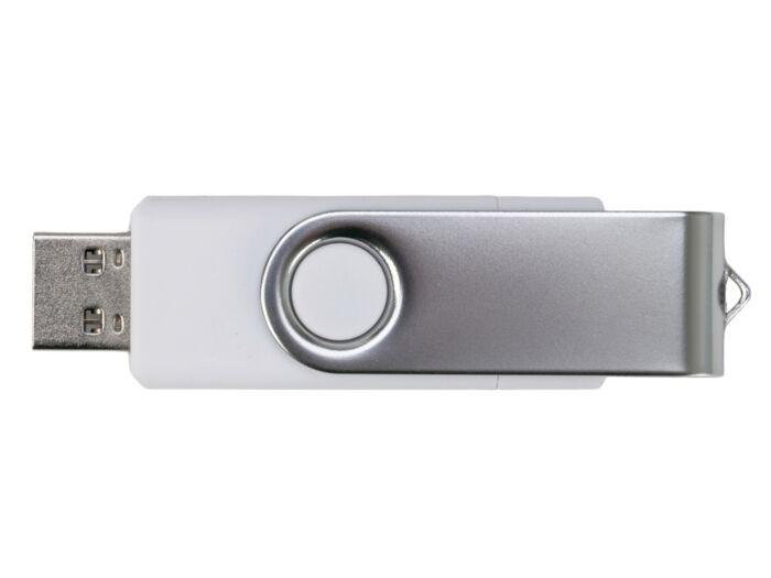 USB3.0/USB Type-C флешка на 32 Гб Квебек C, белый