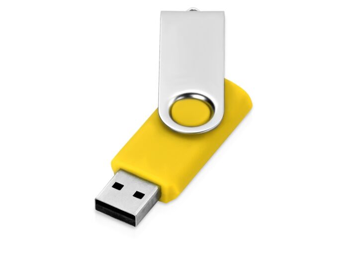 Флеш-карта USB 2.0 8 Gb Квебек, желтый