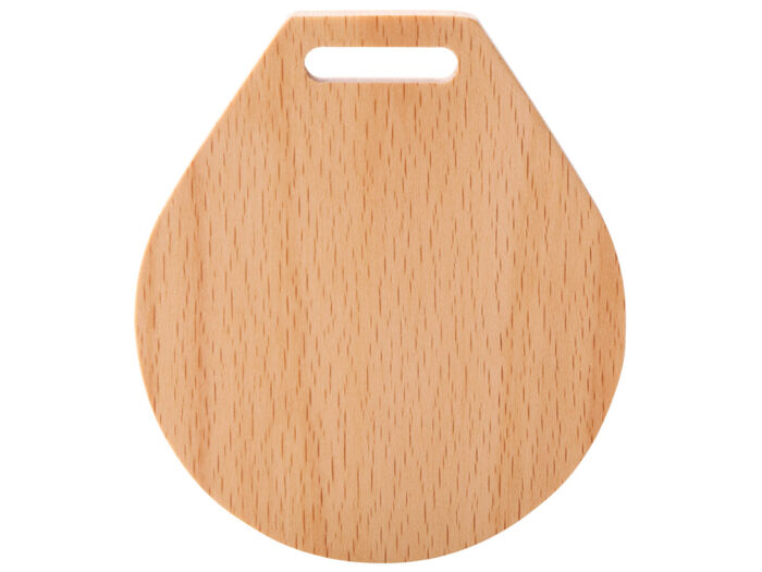 Медаль из бука Round, натуральный