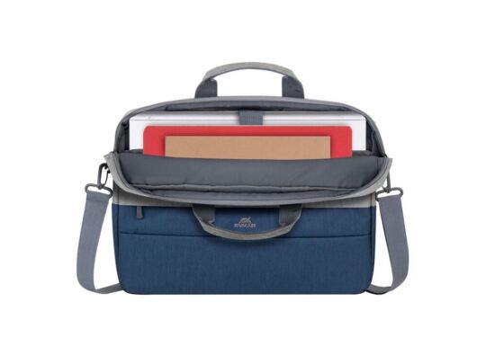 RIVACASE 7532 grey/dark blue сумка для ноутбука 15.6''