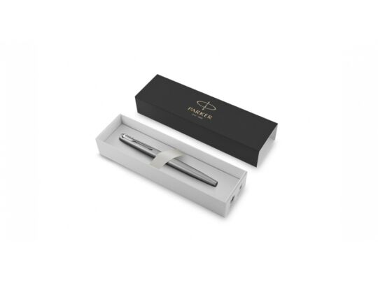 Ручка перьевая Parker Jotter Stainless, M, серебристый, черный