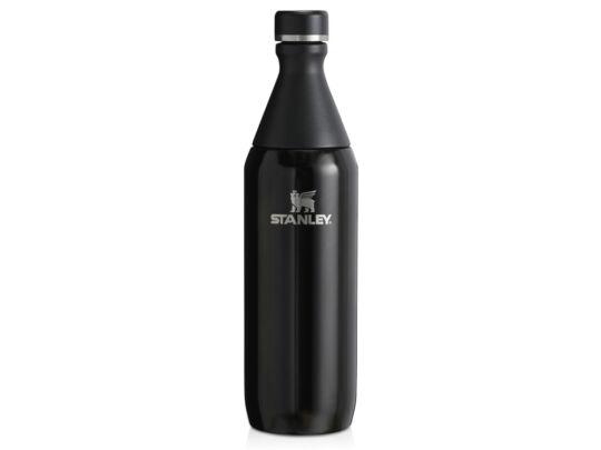 Бутылка для воды Stanley All Day Slim, 600 мл, черный глянцевый