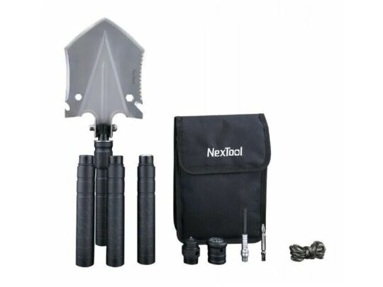Складная лопата Nextool, черный