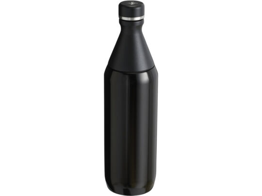 Бутылка для воды Stanley All Day Slim, 600 мл, черный глянцевый