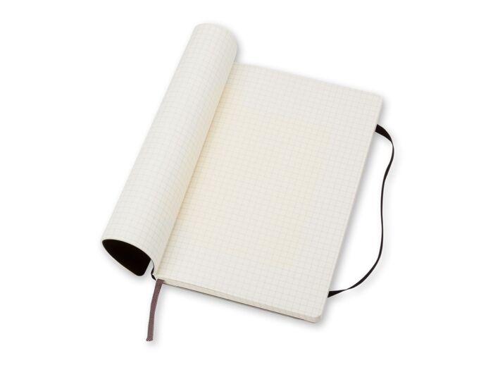 Записная книжка Moleskine Classic Soft (в клетку), Large (13х21см), черный