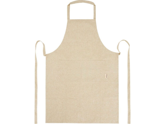 Pheebs 200 g/m2 recycled cotton apron, натуральный