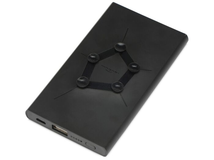 Портативное беспроводное зарядное устройство Geo Wireless, 5000 mAh, черный