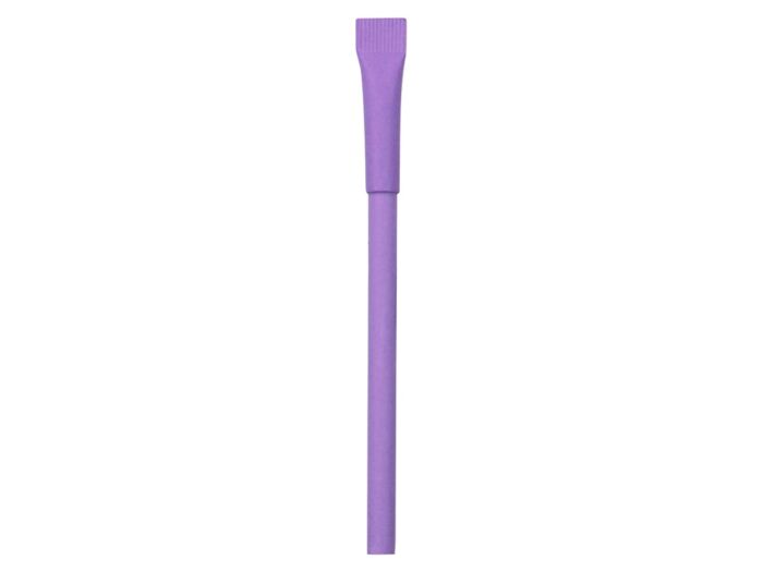Ручка картонная с колпачком Recycled, фиолетовый