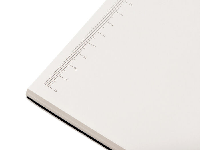 Бизнес-блокнот C1 софт-тач, гибкая обложка, 128 листов, белый
