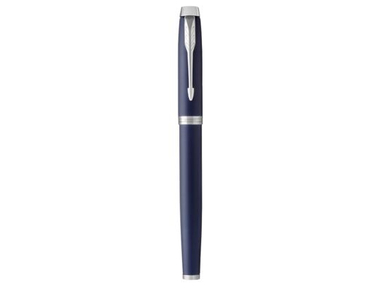 Ручка перьевая Parker IM Core Blue CT, темно-синий/черный/серебристый