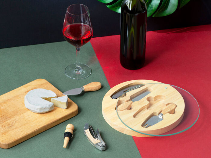 Набор Provence для вина с деревянными деталями