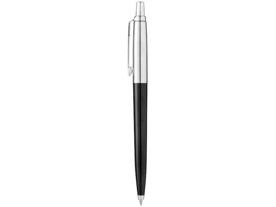 Ручка шариковая Parker Jotter Originals в эко-упаковке, черный/серебристый
