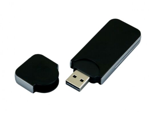 USB 2.0- флешка на 64 Гб в стиле I-phone, черный