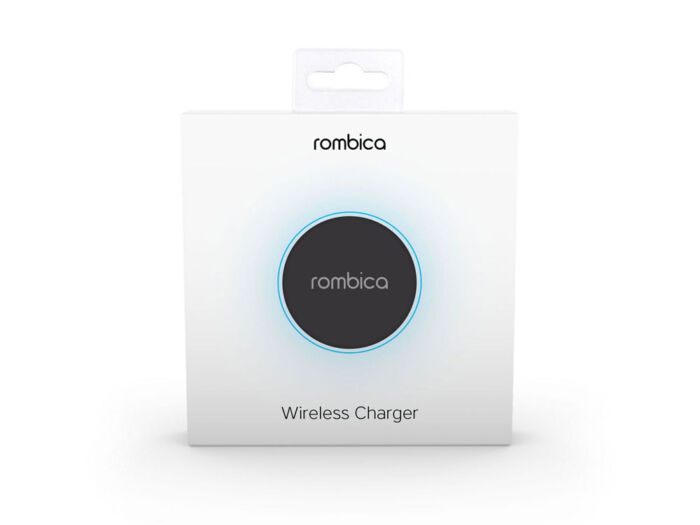 Беспроводное зарядное устройство Rombica  NEO Core Quick c быстрой зарядкой, черный (с лого)