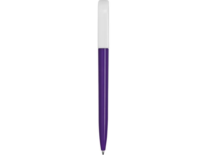 Ручка пластиковая шариковая Миллениум Color BRL, фиолетовый/белый