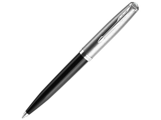 Ручка шариковая Parker 51 Core, черный, серебристый