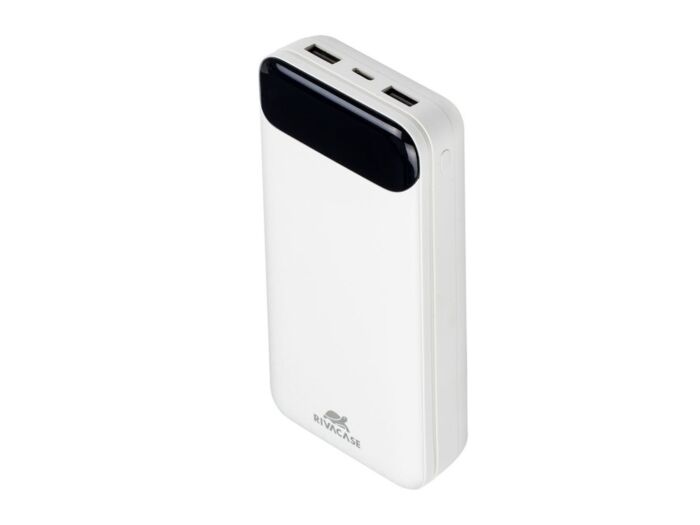 Внешний аккумулятор с дисплеем VA2280, 20000 mAh, белый